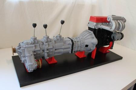 Working Gear Driven 4WD Toyota Transfer Case Model