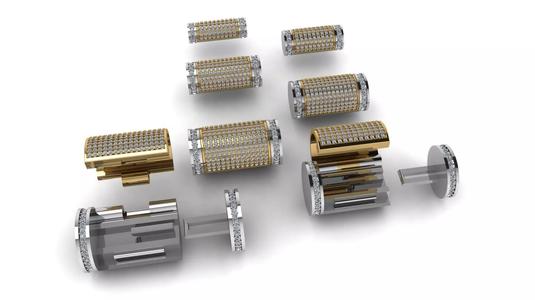 Round Bracelet Box Lock Claspes All Sizes