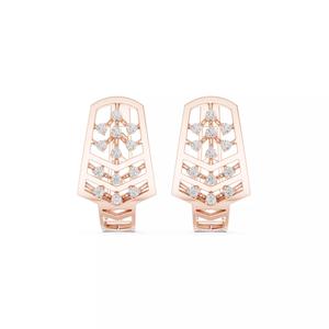 Diamond Hoops Earrings 3dm stl renders animation videos details