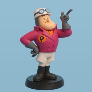 Peter Perfect - 3D figure Infinity/Disney style (100 mm)