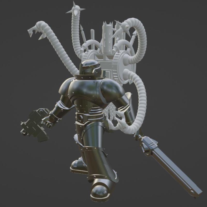 Iron warrior engine backpack