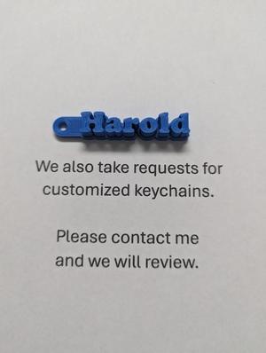 Harold Keychain