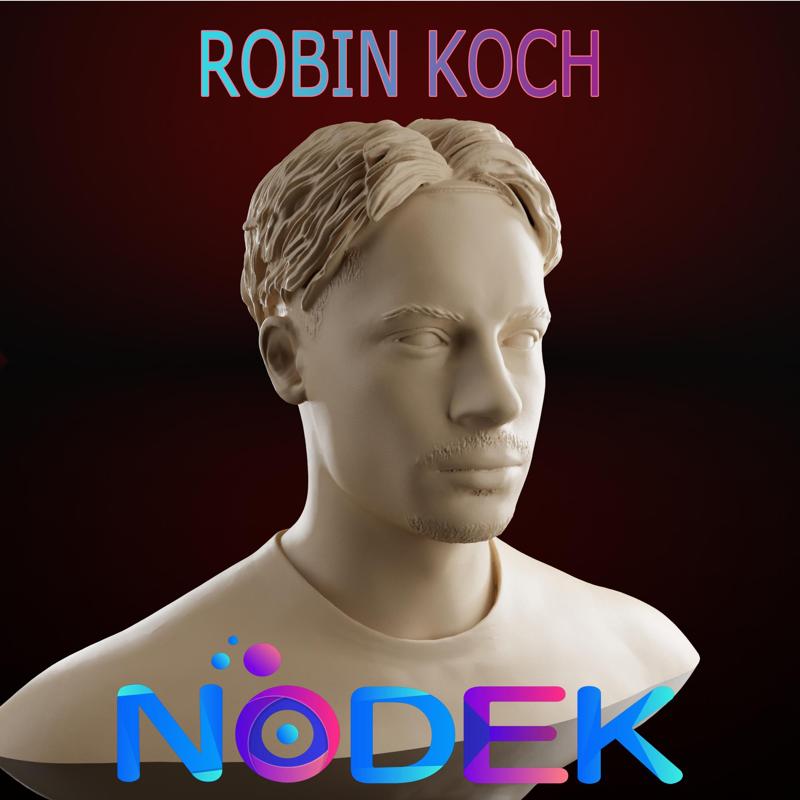 Bust of Robin Koch - Eintracht Frankfurt and Germany Defender