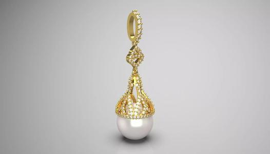 bride pearl jewelry pendant pp0041
