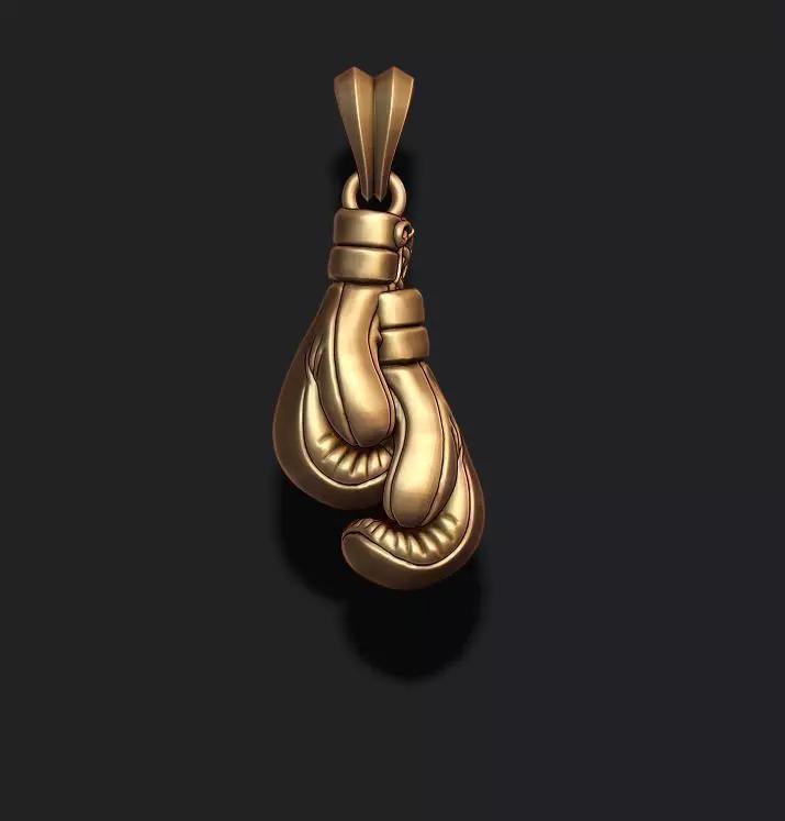 boxing gloves pendant
