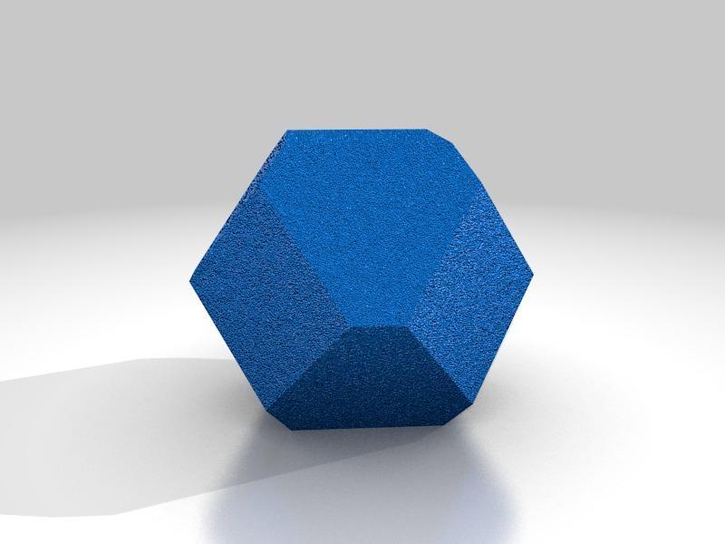 Cuboctohedral Fourteen-sided Die