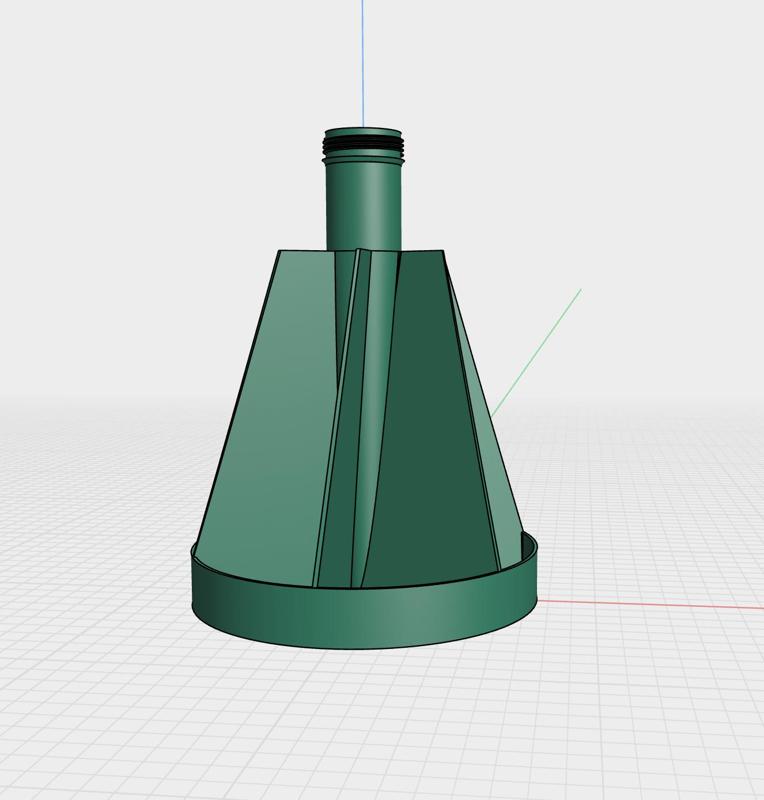 Хвостовик (Shank) 150 mm x 200 mm