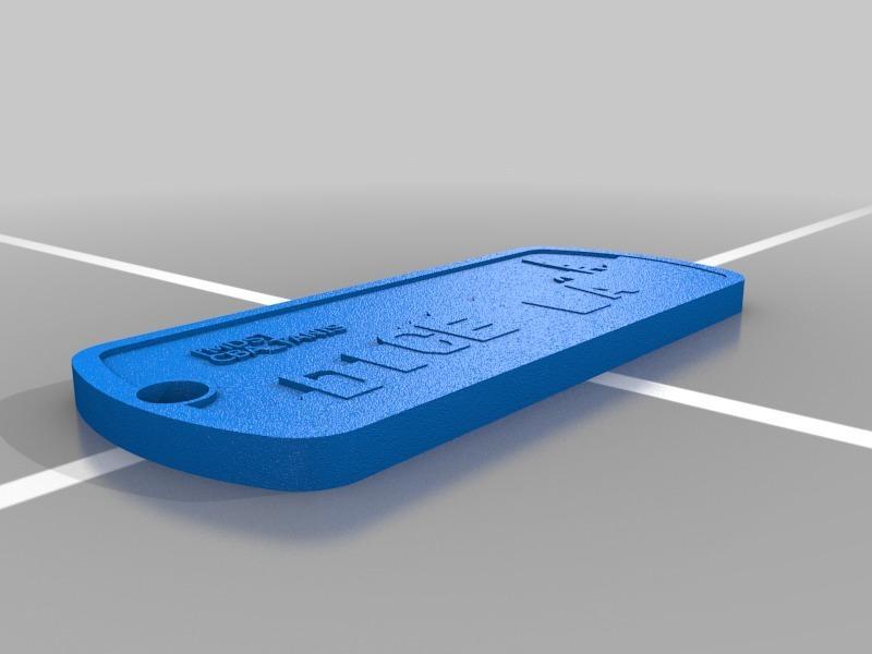 Battlefield 4 DICE LA dog tag