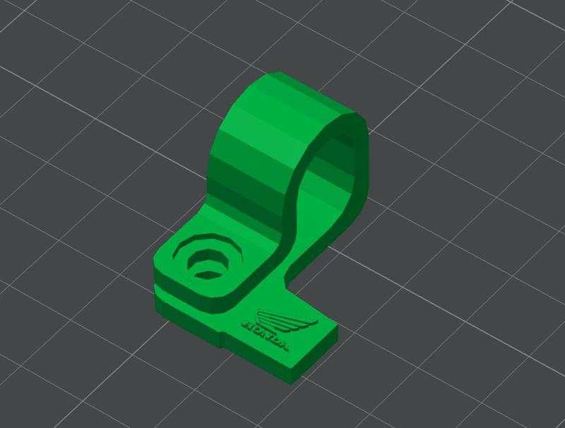 crf250l brake hose holder