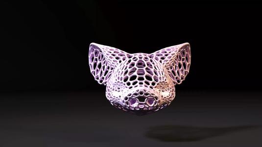 Pig head Voronoi