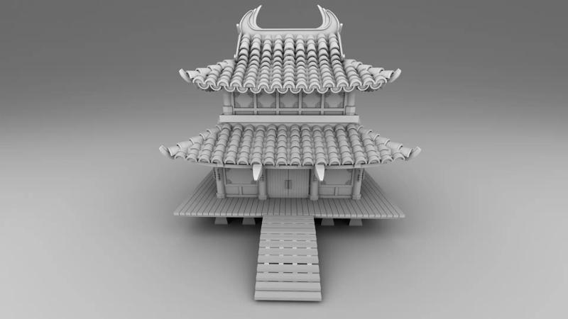 Part 2  - Chinese traditional house 11-17 and 29