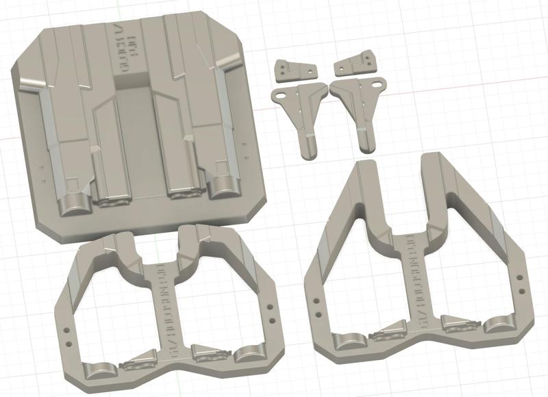 G17/22/31/47/49 w/ Holosun P.ID VACUUM HOLSTER SPLIT MOLD