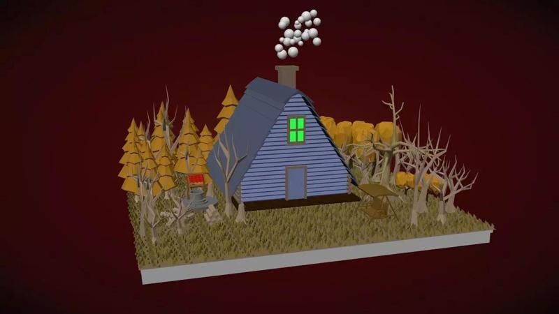 Horror home offer 3D model