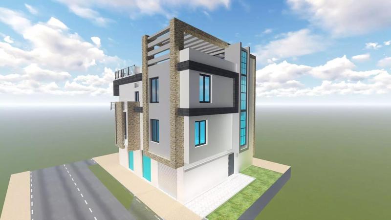 3D HOUSE MODERNE
