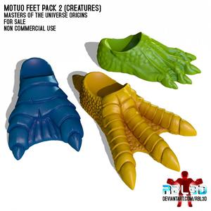 Motu Origins Feet pack 2 "Creatures"