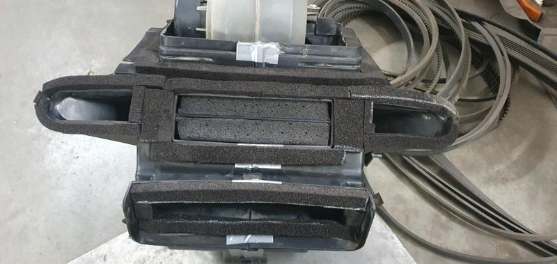 Upper flap of heater VAZ 2108-2115