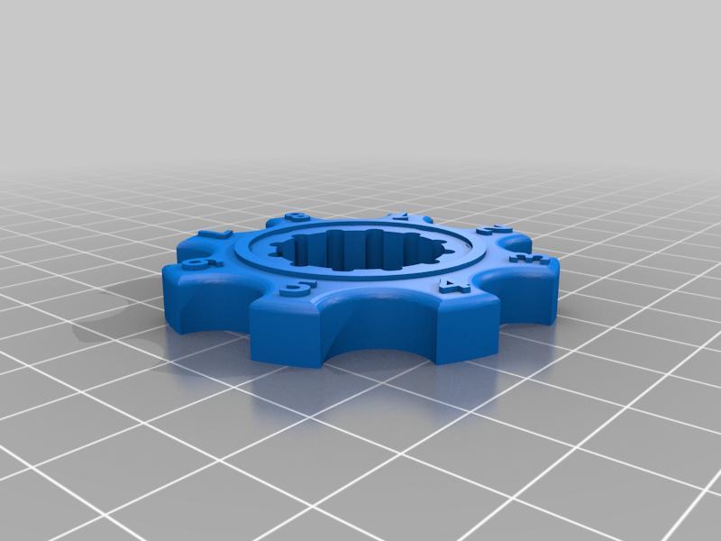 Anycubic-mega-heat-bed-knob