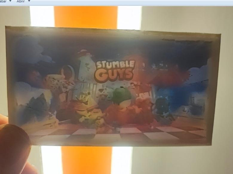 Stumble Guys Litofania color painting