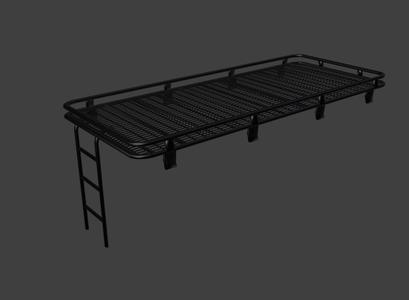 RC CAR ROOF RACK 003 3D PRINT STL