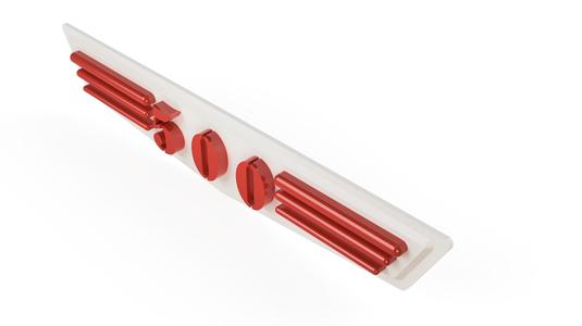 Ford F500 Slickside Side Marker Badges