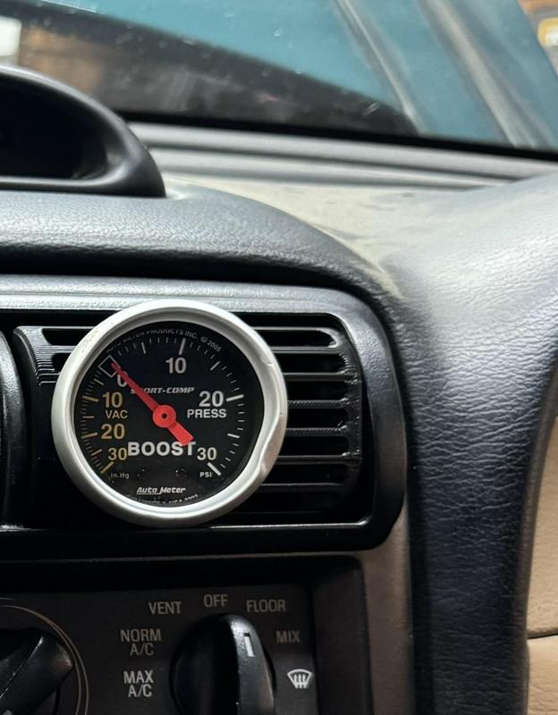 96-04 Ford Mustang Vent Gauge Pod for Standard 2-1/16" Gauge