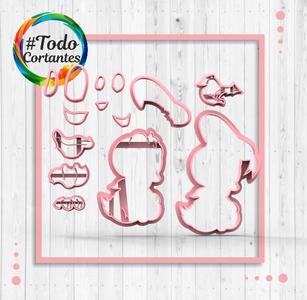 Baby Donald collage cutter