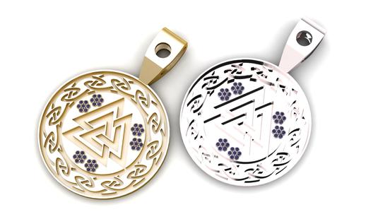 GOLDEN VALKUNAT PENDANT