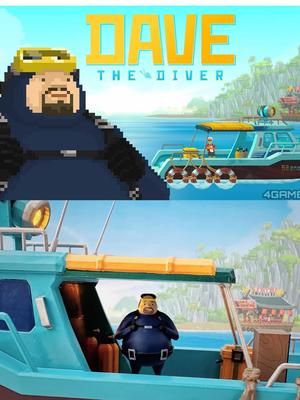DAVE THE DIVER-Dave and ship