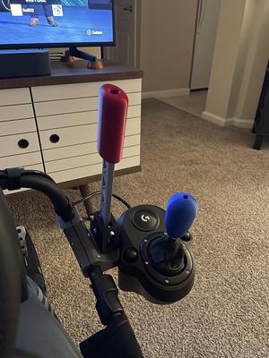 Shifter+Ebrake Mount for Playseat Challenge