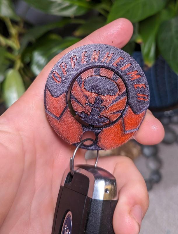 Oppenheimer Keychain