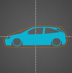 Ford Focus mk1 zx3 hatchback