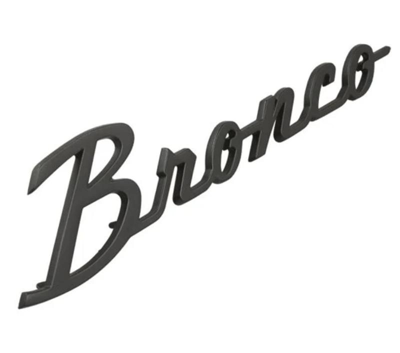 Ford Bronco Emblema 1966-77
