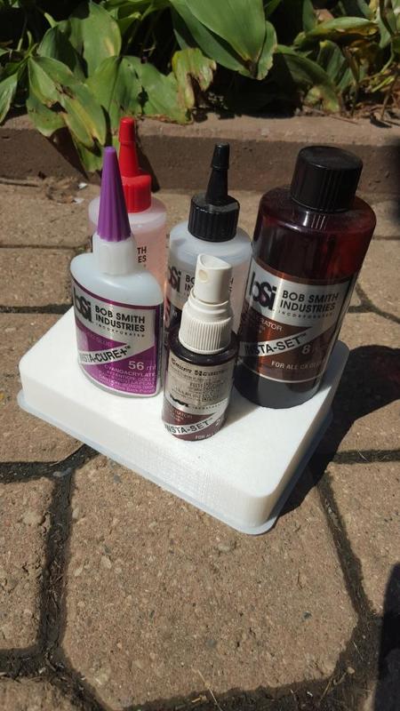 BSI glue and epoxy organiser 