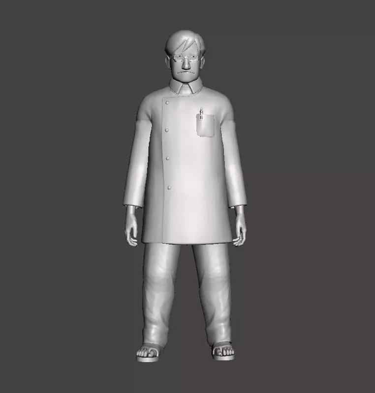 Katasuke Tono 3D Model
