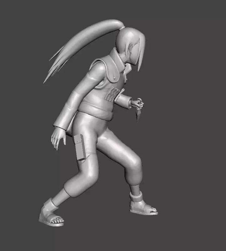 Ino Yamanaka Jonin 3D Model