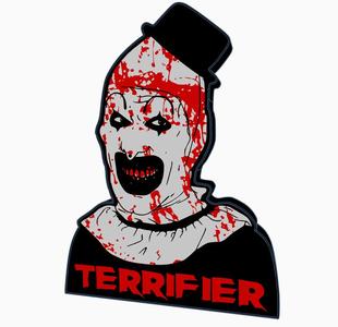 ART THE CLOWN (TERRIFIER) V2 Lightbox by MANIACMANCAVE3D