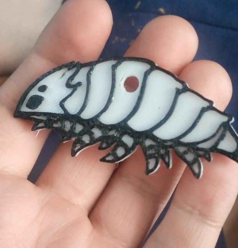 bell beast key chain (silksong)