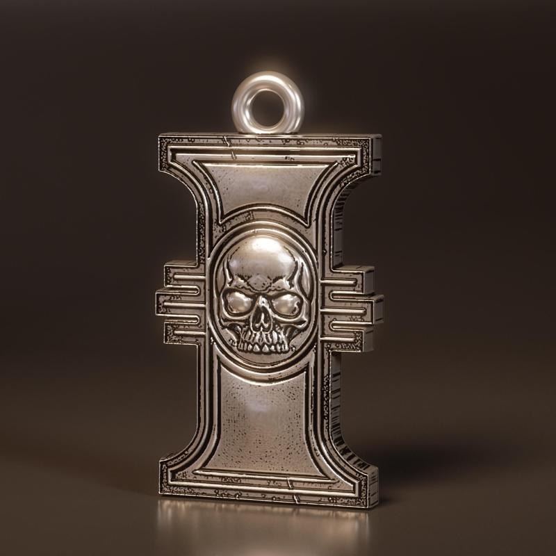 Inquisitor Insignia Pendant – Inquisition Symbol STL