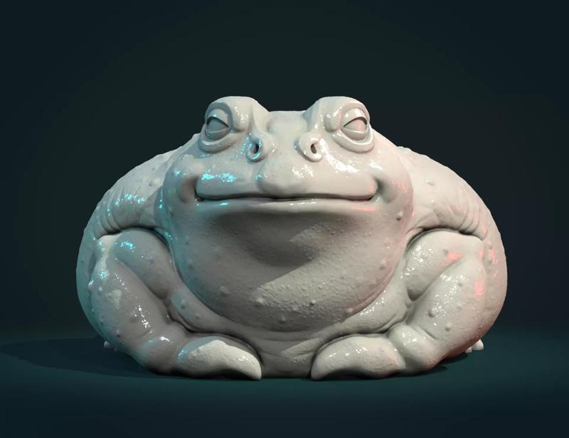 Fat Toad Frog
