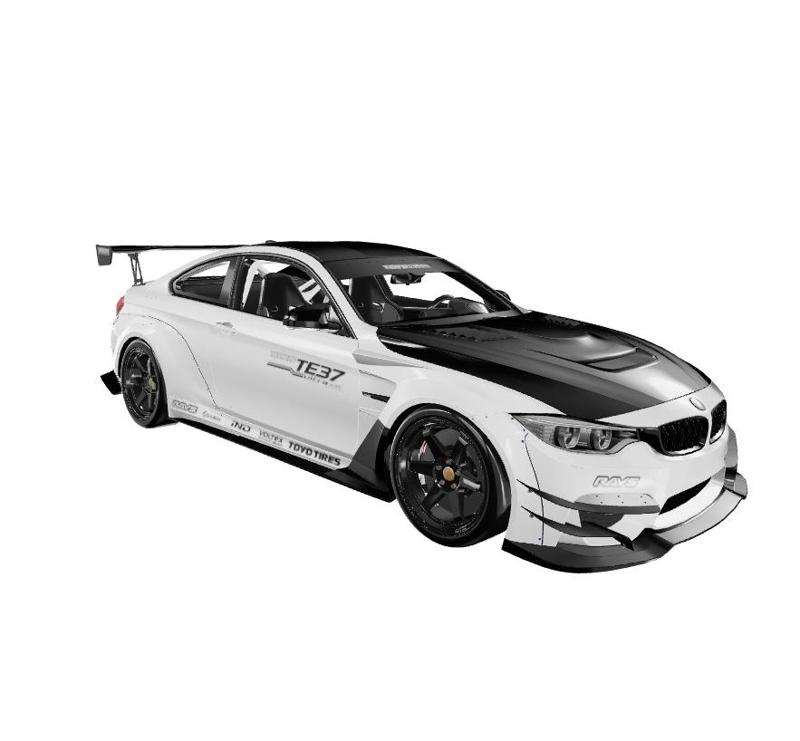 2014 Varis F82 BMW M4 GTS(HIGH QUALITY, COMPLETE INTERIOR)