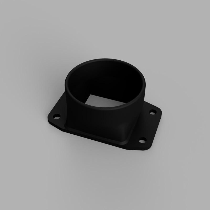 BMW E36 70mm Air Filter Adapter