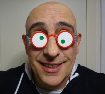 Italian flag glasses