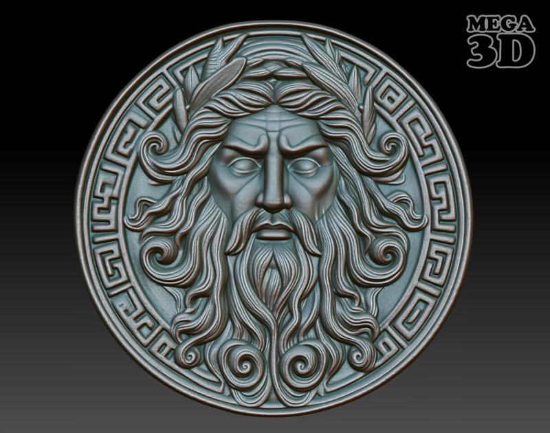 Roman Shaman basrelief 07 241010