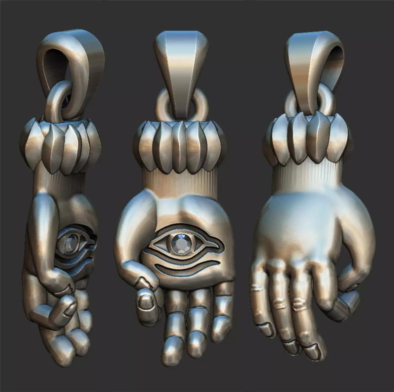 Meditation Hand Pendant