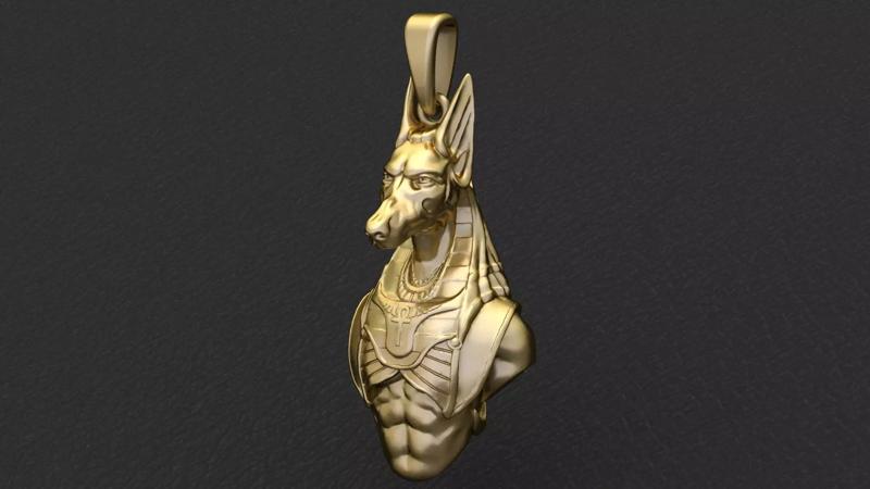 Egypt Pendant Anubis God
