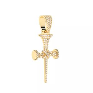 Nail Style Cross Pendant- 3D Print Model