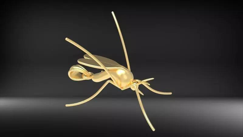 Mosquito bug fly Pendant Necklace Charm bracelet Jewelry