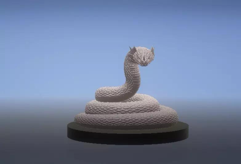 dragon serpent 3d PRINTABLE  model