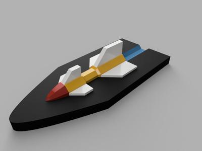 Battlefleet Gothic 3D Space missiles