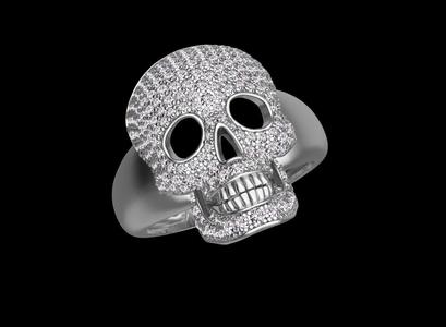 ring scull 3D print model